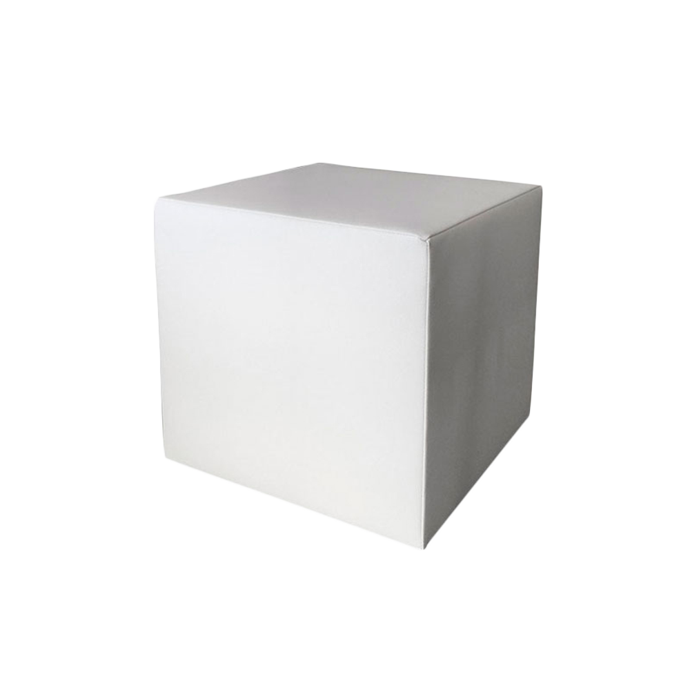 pouf 45 bianco